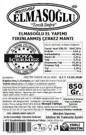 EL YAPIMI ETLİ ÇERKEZ MANTI 850 GR. 6-7 PORSİYON - 4