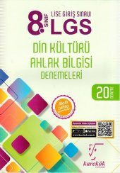 Karekök Yayınları 8. Sınıf LGS Din Kültürü ve Ahlak Bilgisi Denemeleri - 1