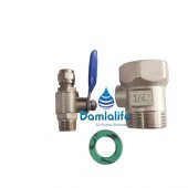 Su Arıtma 3/4 Hat Alma Bağlantı Aparatı Ve 1/4  küresel Vana Çamaşır Makinesi - 3