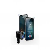 Baseus Araç FM Transmitter Dijital Bluetooth Adaptörü Şarj Aleti - 4