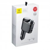 Baseus Araç FM Transmitter Dijital Bluetooth Adaptörü Şarj Aleti - 6