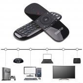Wechip W1 2.4G Kablosuz Klavye Uzaktan Kumanda Air Mouse - 5