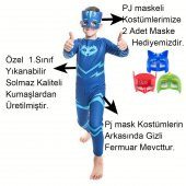 Yeşil Pj Masks Kostüm - Yeşil Pijamaskeliler Kostümü-Pjamasks Kostüm  -ORJİNA - 1