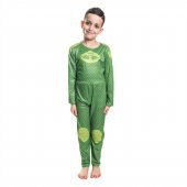 Yeşil Pj Masks Kostüm - Yeşil Pijamaskeliler Kostümü-Pjamasks Kostüm  -ORJİNA - 5