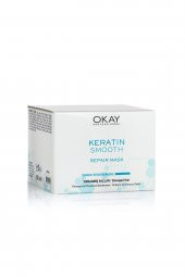 Okay Keratin Smooth Onarıcı Saç Maskesi 500 ml. - 1