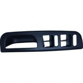 Dörtlü  Düğme Çerçevesi Siyah Golf4 Bora 97-2004     3B1867171E - 1