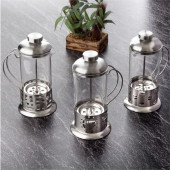 French Press Kahve Filtre Bitki Çayı Demleme Kupası 350 ml - 1