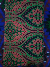 Hatayi Desen 3 mekik makine dokuması Kalın Kilim - 1