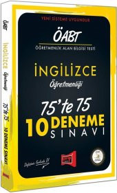 Yargı Yayınları ÖABT İngilizce Öğretmenliği 75te 75 10 Deneme Sınavı - 1