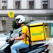 Glovo Termal Isı Yalıtımlı Kurye Çantası - 1