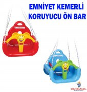 SALINCAK ÇOCUK SALINCAĞI EMNİYET KEMERLİ KORUYUCU ÖN BAR - 1