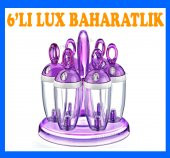 6LI LÜX BAHARATLIK ve TUZLUK SETİ CAM GÖRÜNÜMLÜ "İNDİRİMLİ !!" - 2