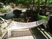 Tek Kişilik Çift Makrome Örgülü Pamuk Hamak Bağlama İpi Dahil - 2