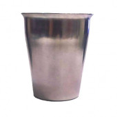 Paslanmaz Çelik Krom Bardak 430 Kalite Su Bardağı 250 ml - 2