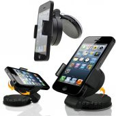 Araç Içi Telefon Tutucu Telefon Tutacağı Vantuzlu 360 Mini - 2