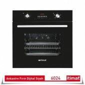 İTİMAT 6024 SİYAH DİJİTAL ANKASTRE FIRIN - 1