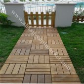 AHŞAP ÇAM KARO DECK SÜPER - 1