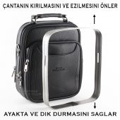Erkek El Çantası Büyük Boy Omuz Askılı Erkek El Çantası Yeni Ürün - 8
