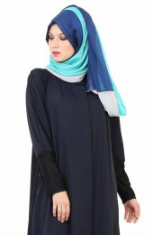 Vivezza Kol Manşet Dantelli Ferace 6711-LACİVERT - 2