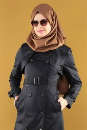 Vivezza Kruvaze Ön Arka Pelerin Astarlı PARDESÜ 6714-02 LACİVERT - 4