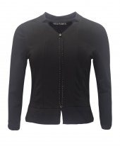 Janset Moda PB-UB3010 Bayan Siyah Bluz - 1