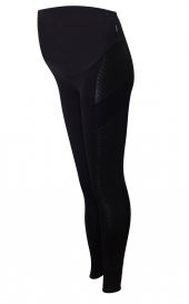Janset Moda PB-AA7006 Yandan Pu Deri İşlemeli  Uzun Hamile Taytı - 2