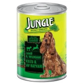 Jungle Köpek 415 gr Kuzu Etli-Av Hayv.Konserve 24 Adet - 3