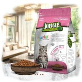 Jungle 1,5 kg-4 Adet Yavru Tavuklu Kedi Maması - 2