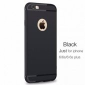 For Apple İphone 6 6s Kılıf Silikon Kilif Tıpalı Korumalı Temperl - 6