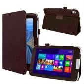 ACER ICONIA A110 KILIF Standlı Çanta Deri KAHVE - 1