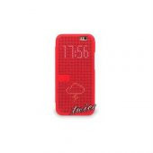 HTC DESIRE 620 KILIF DOT VIEW AKILLI KILIF - 5
