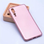Huawei P20 Pro Kılıf Premier Silikon Rose Gold - 1