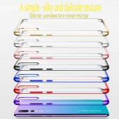 iPhone 8 Kılıf Dört Köşeli Lazer Silikon - 1