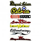 Royal Class Sticker Set - 1