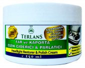 Terlans Far ve Kaporta Boya Koruyucu Vaks 250 ml+Mikrofiberbez - 1