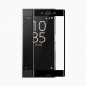 Sony Xperia XA1 Ultra Tam Kaplayan 3D Kırılmaz Cam Siyah - 1