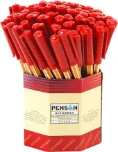 PENSAN TUKENMEZ KALEM KIRMIZI 60 LI (1010) thumbnail 1