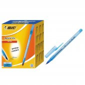 BIC ROUND STICK TUKENMEZ KALEM MAVI 1.0MM 60 LI thumbnail 2