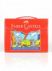 FABER REDLINE CANTALI PASTEL BOYA 18 RENK (5281125 - 2
