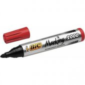 BIC PERMANENT MARKER 2000 KIRMIZI TEKLI thumbnail 1