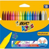 BIC KIDS PLASTIDECOR PAST BOYA SILINE 18LI(829771) - 1