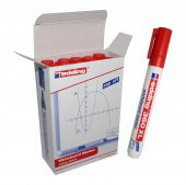 EDDING 360XL TAHTA KALEMI KIRMIZI 10LU thumbnail 2