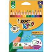 BIC EVOLUTION KURUBOYA JUMBO UCGEN 12 RENK(8297356 - 2