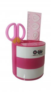 O-LIFE MASA SETI PEMBE-MAVI-TURUNCU (A-8886) - 4