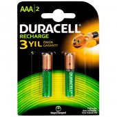 DURACELL SARJLI INCE KALEM PIL  (AAA) 750 mAh 2 LI - 2