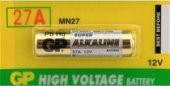 GP ALKALIN INCE CAKMAK PILI  27A-C5 12V 1 LI - 1