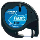 DYMO LETRATAG PLASTIK SERIT ETIKET MAVI (91205) thumbnail 1