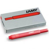 LAMY DOLMA KALEM KARTUSU KIRMIZI 5 LI (T10) - 1