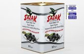 Sazak Doğal Yağlı Sele Siyah Zeytin 261-290 3.7 Kg - 1