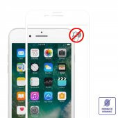 Bufalo iPhone 6 / 6s Ekran Koruyucu 9D Temperli Cam - Beyaz - 4